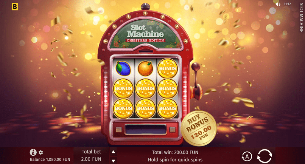 Slot Machine Christmas Edition